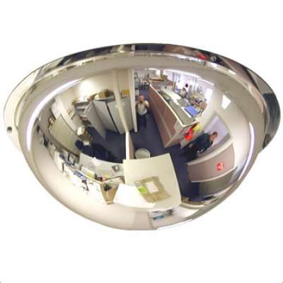 Full Dome Mirror,36in dia,Acrylic,Hi-Vis ONV-360-36-SBRW 